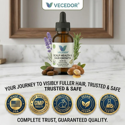 VECEDOR Hair Oil for Scalp Health and Hair Growth